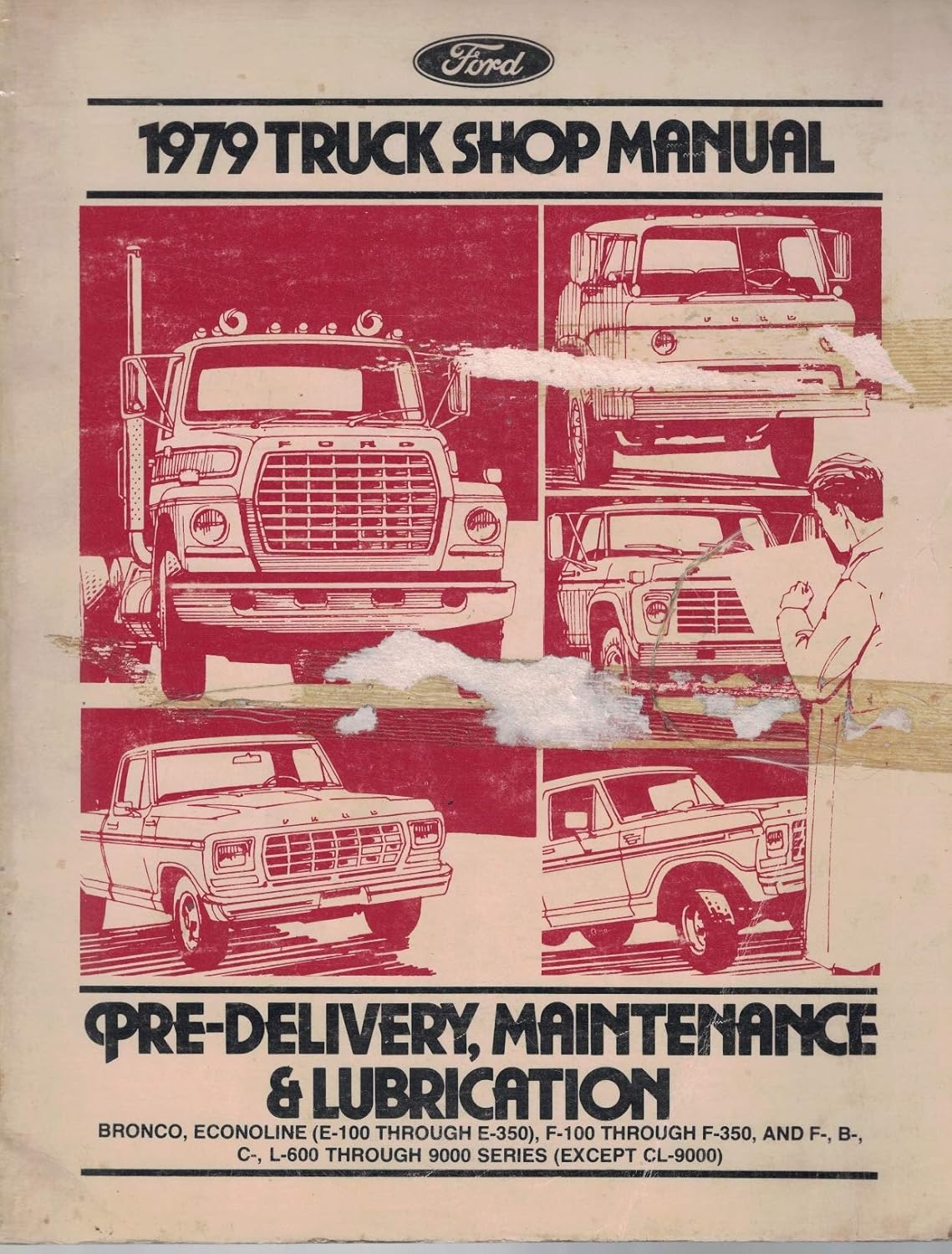 1979 Ford Truck Maintenance and Lubrication Manual Original Ford