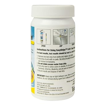 Tetra EasyStrips 6-in-1 Test Strips, 1000 Count (Pack of 10)
