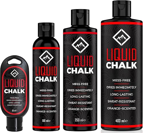 SURVIVOR Liquid Chalk for Rock Climbing, Weight Lifting, Gymnastics - Liquid Grip for Workout Training - Climbing Chalk & Lifting Chalk for