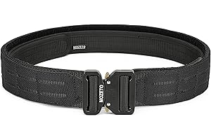 MOZETO Molle Tactical Belt: Enhancing Law Enforcement and Military Performance