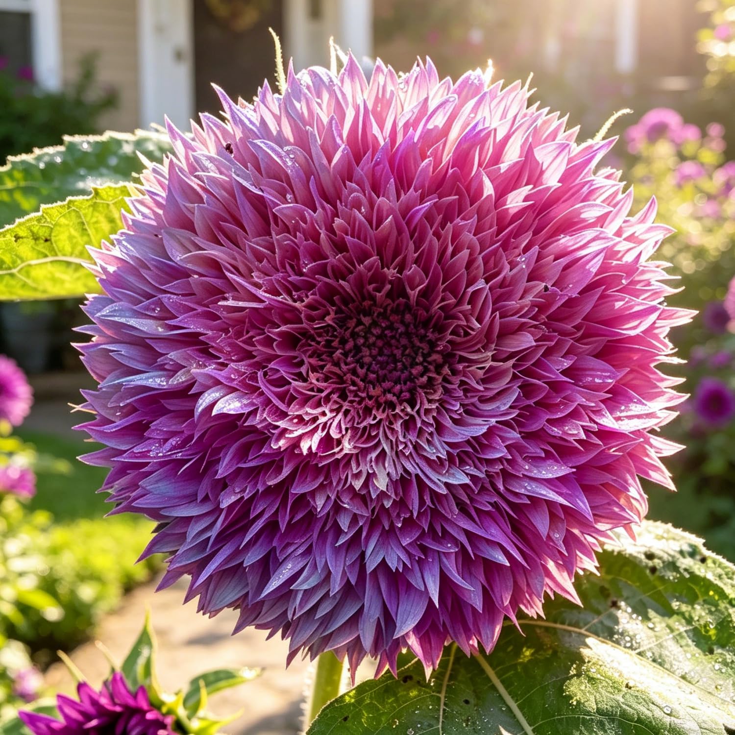 Teddy Bear Sunflower Seeds-Hardy Perennial,Excellent Display,Thrives