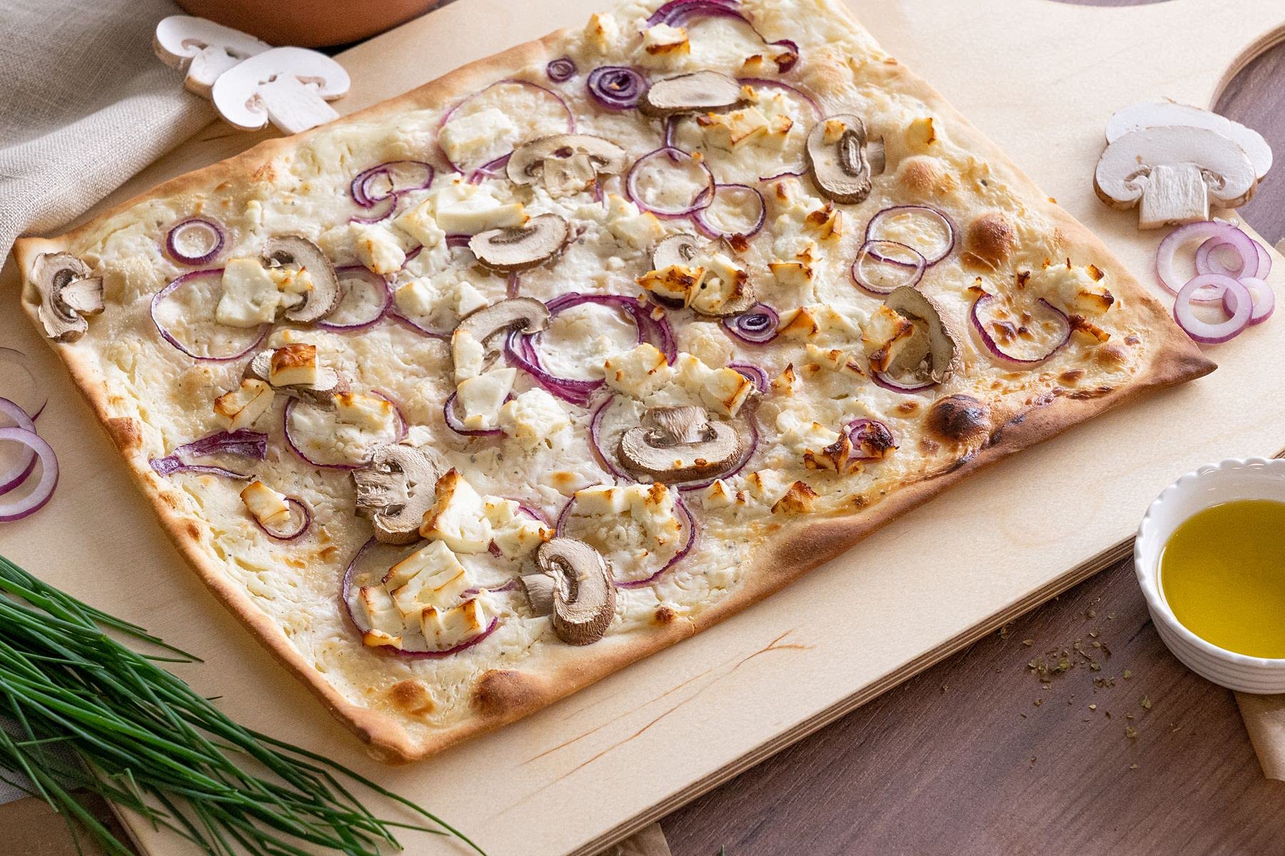 Die Schreiner - Christoph Siegel Plateau à tarte flambée en kit de 20- pratique & robuste - Grandeur L