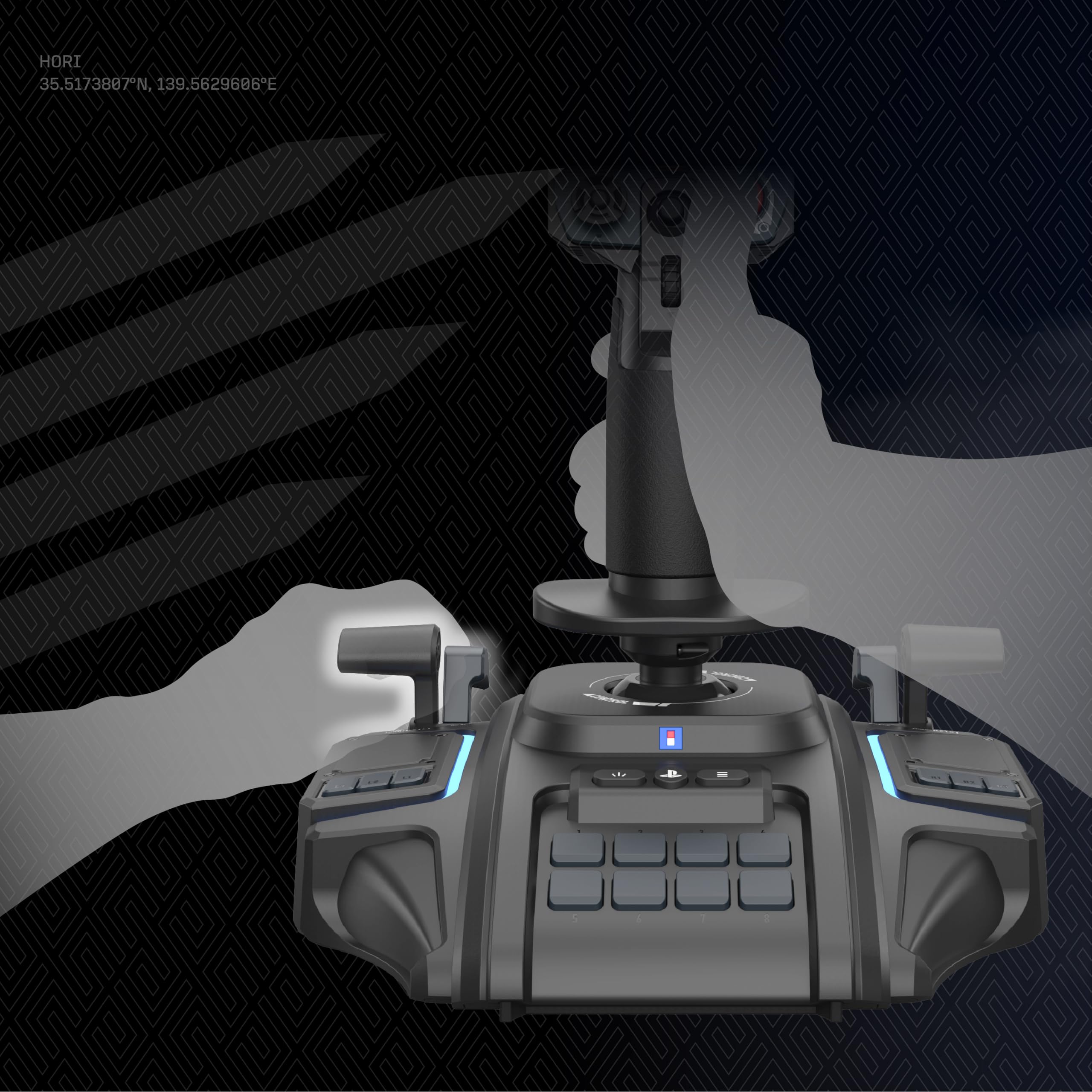 ACE COMBAT 8: WINGS OF THEVE™ Flight Stick pour Playstation 5, Playstation 4 et PC - Licence officielle Bandai Namco Entertainment