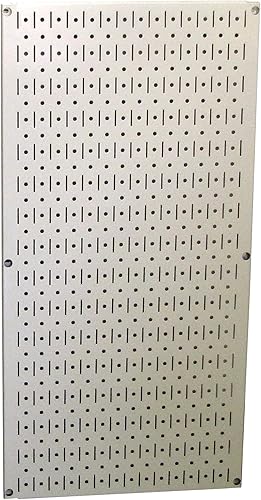 Miniatura 11 de 30-3216 Panel de junta para herramientas Wall Control, panel perforado de metal galvanizado, de 32" x 16", 30-P-3216 B Negro -,Galvanizado -