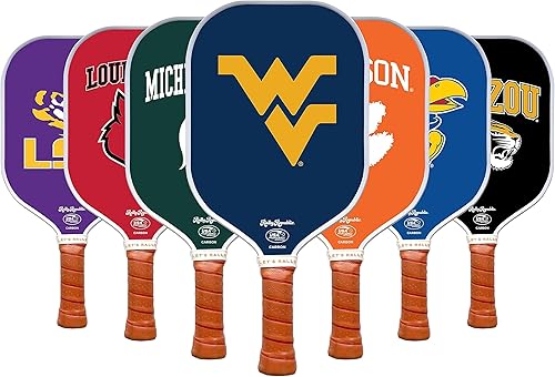 Miniatura 55 de Raqueta de pickleball colegial oficialmente licenciada - Raqueta aprobada por la Asociación de Pickleball de EE. UU. - Núcleo de nido de abeja