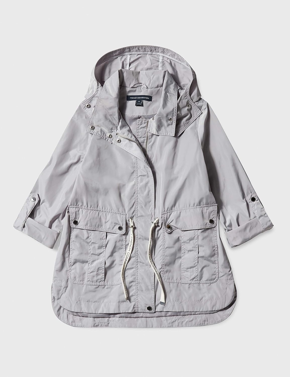 French Connection Women's Light Weight Patch Pocket Anorak Jacket at  Women's Coats Shop