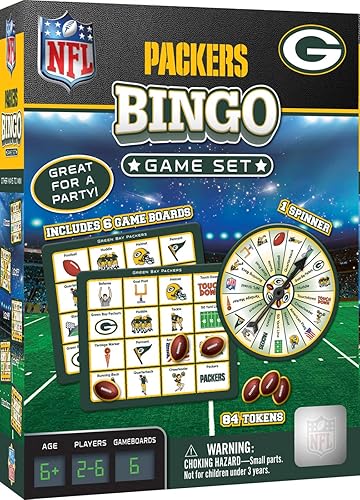 MasterPieces Juego de bingo NFL