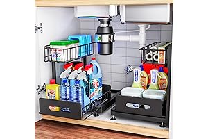 Premium Slide-Out Under Sink Organizers