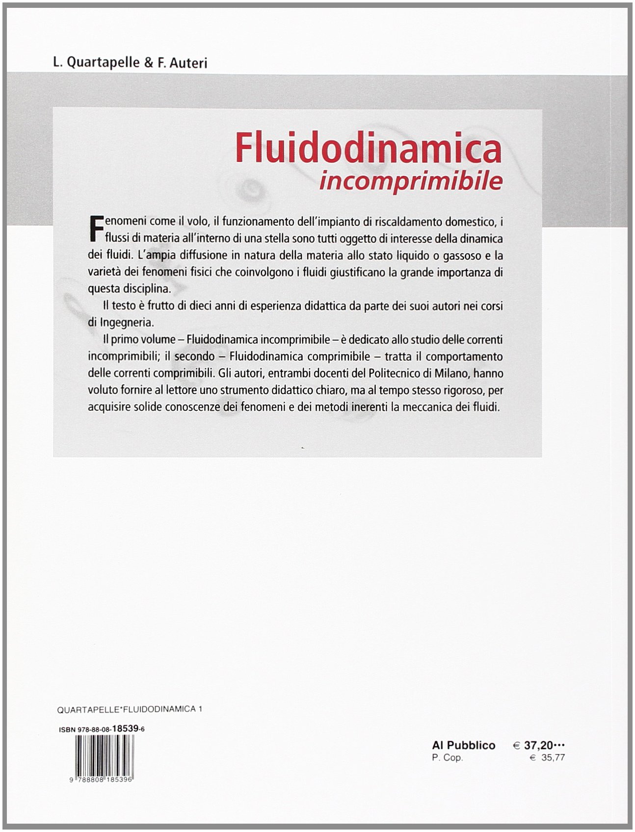 Fluidodinamica incomprimibile