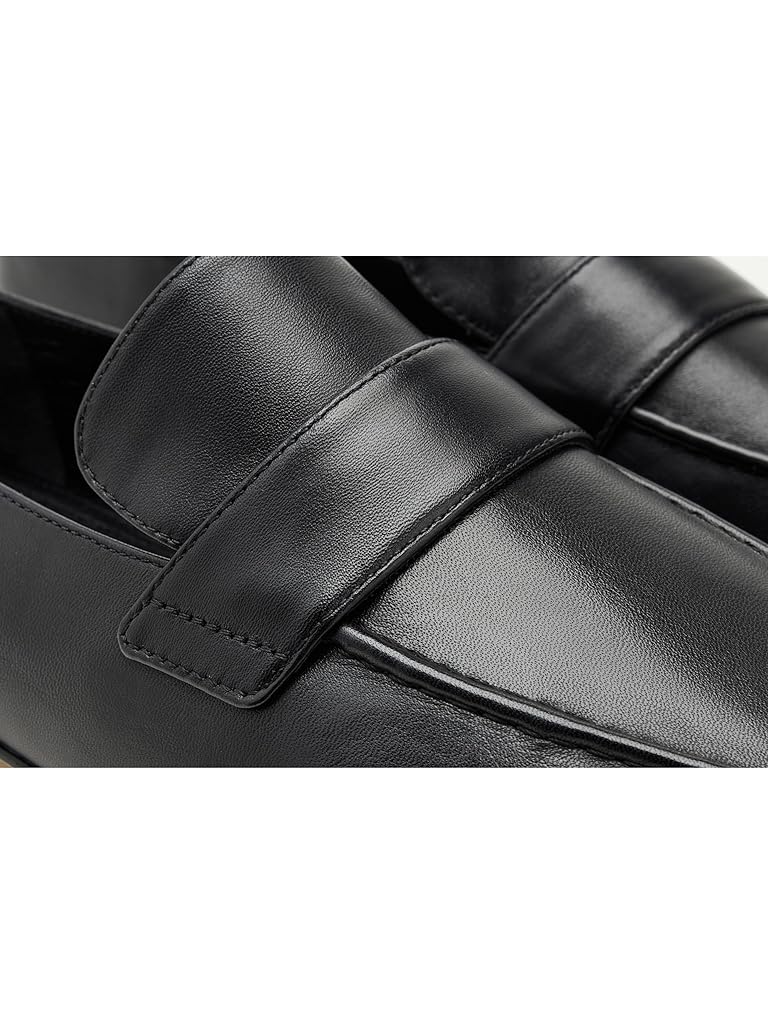 Black Vince Tommi Loafer/Moc Shoes