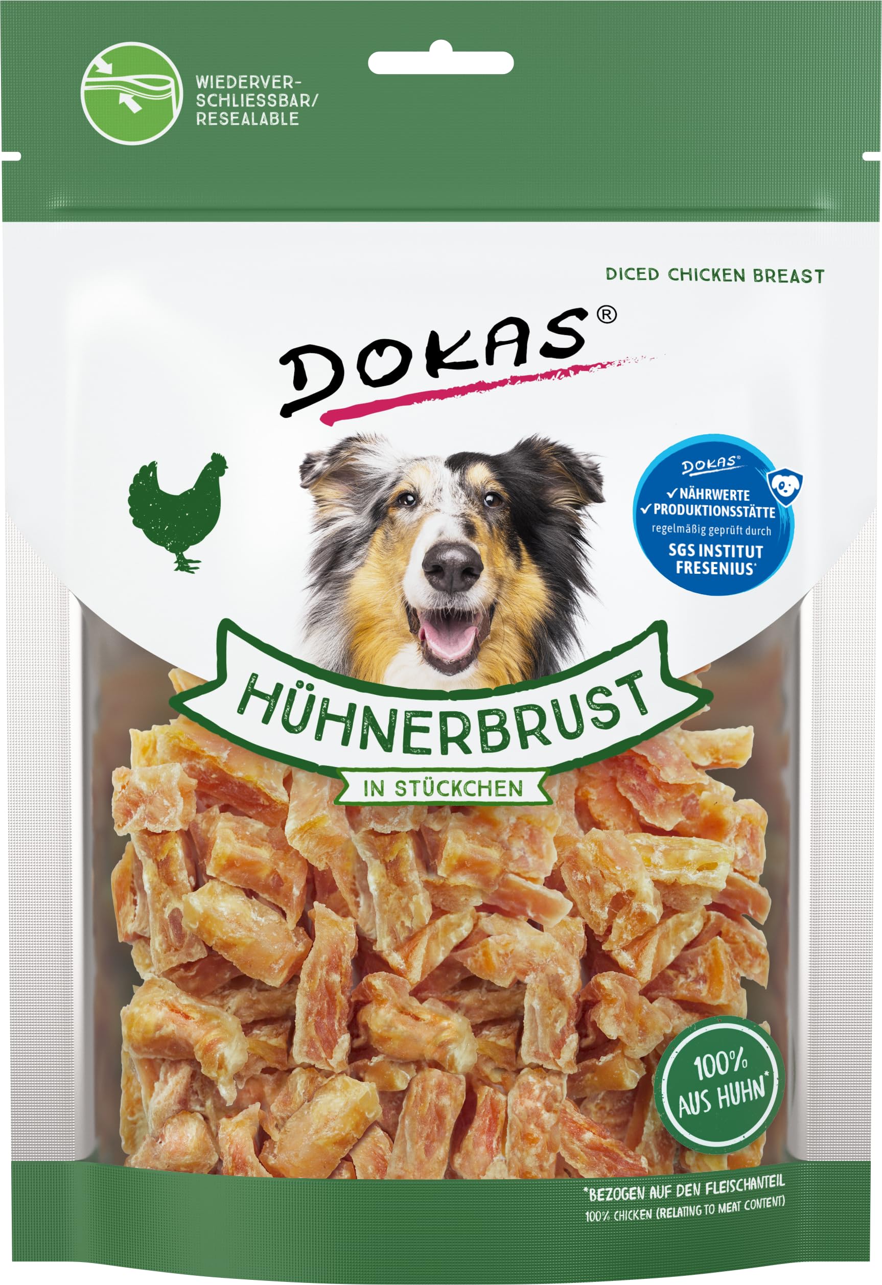 Dokas - Burro di pollo in pezzi (9 x 200 g)