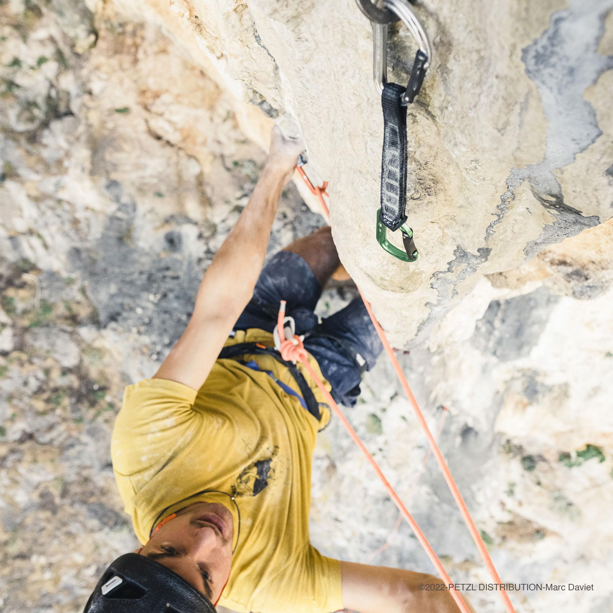 Petzl, Spirit 6-Pack, Confezione Da Sei Moschettoni, Multicolore, U, Adulto Unisex
