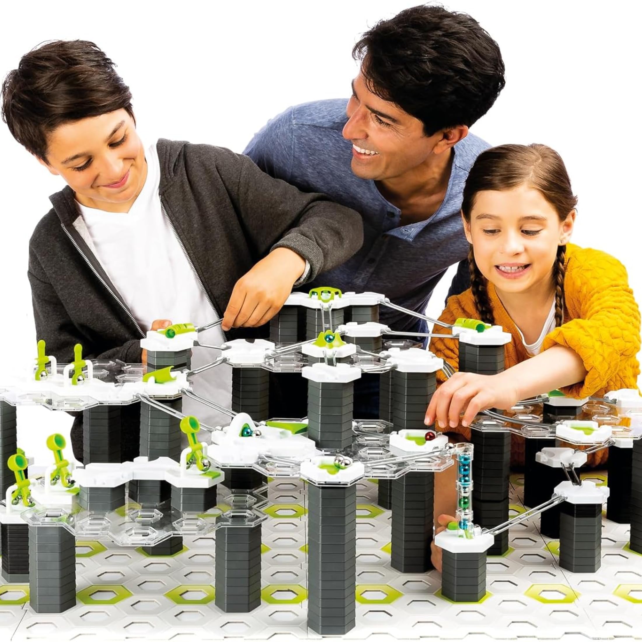 Ravensburger - Gravitrax Actionset FlipnDip | Pista Biglie Con 107 Pezzi | Rompicapo Bambini Con Le Biglie | Giochi Bambino 8 Anni Maschio | Giochi Per Bambini Compatibili Con Tutti I Gravitrax