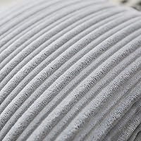 Vista 212 de UGASA - Juego de 2 fundas de almohada de terciopelo a rayas, funda decorativa para cojín con cremallera oculta para el hogar, sofá, dormitorio