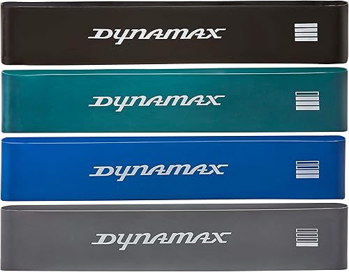Dynamax Mini Band Set Negro, Verde, Azul y Gris