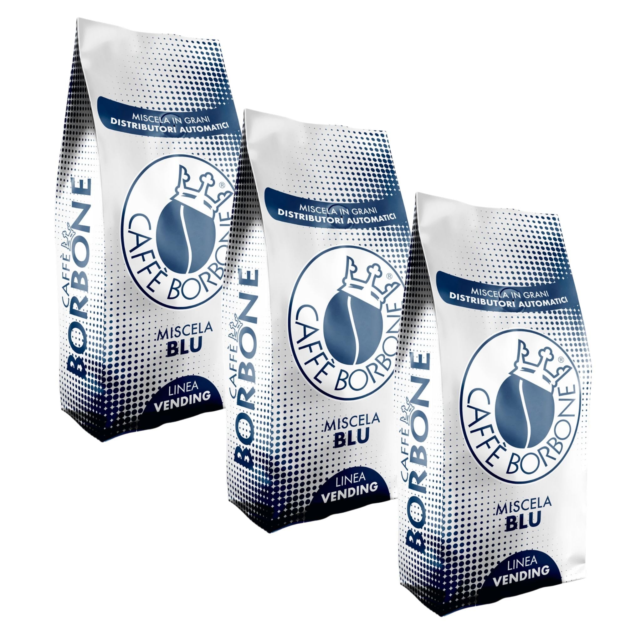 3 KG CAFFE IN GRANI BORBONE QUALITA' BLU