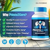 Vista 5 de Prosta2Care - Cápsulas para hombres, píldoras Prosta 2 Care para la salud de la próstata, máxima fuerza, fórmula de apoyo de próstata de Prosta
