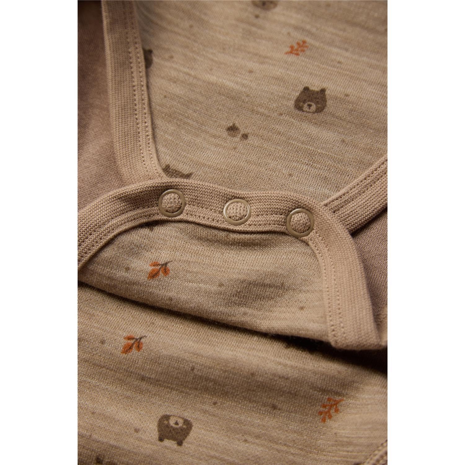 Hust & Claire HCBaloo Wrap Forest Wickel-Body Wolle/Bambus Biscuit
