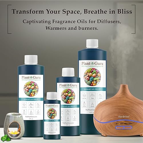 Miniatura 3 de Aceite aromático de fruta jamaicana de 8 onzas líquidas. Aceite perfumado para hacer jabón, velas, bombas de baño, mantequillas corporales. Se