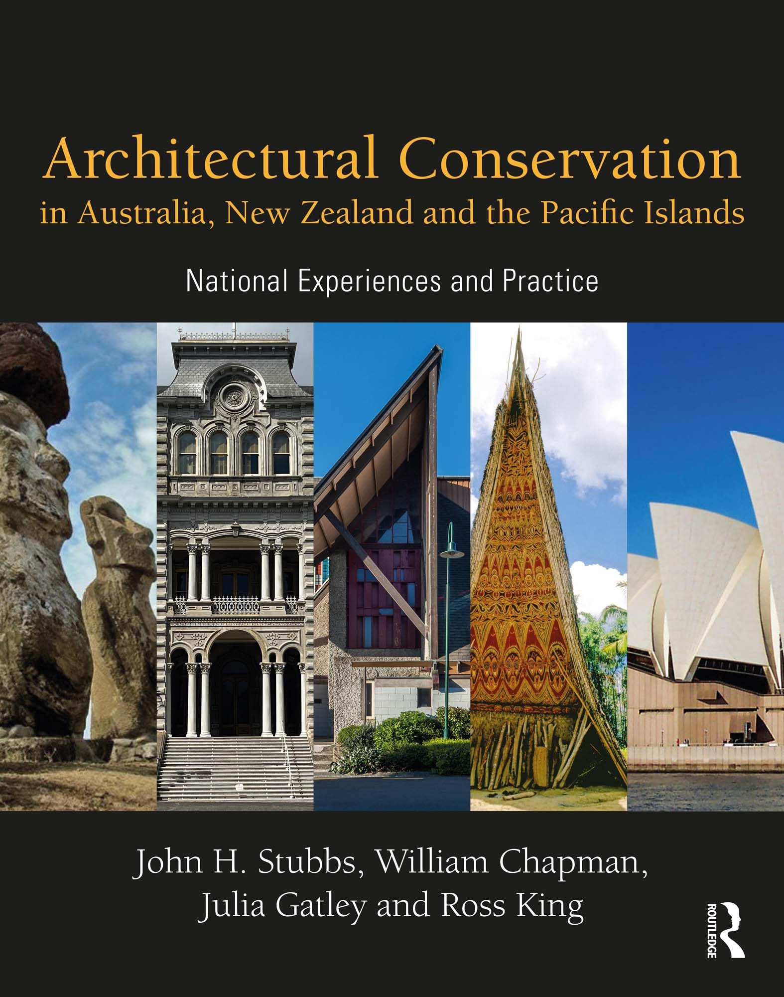 Conservation architecturale en Australie et Pacifique livre en anglais sur le patrimoine régional
