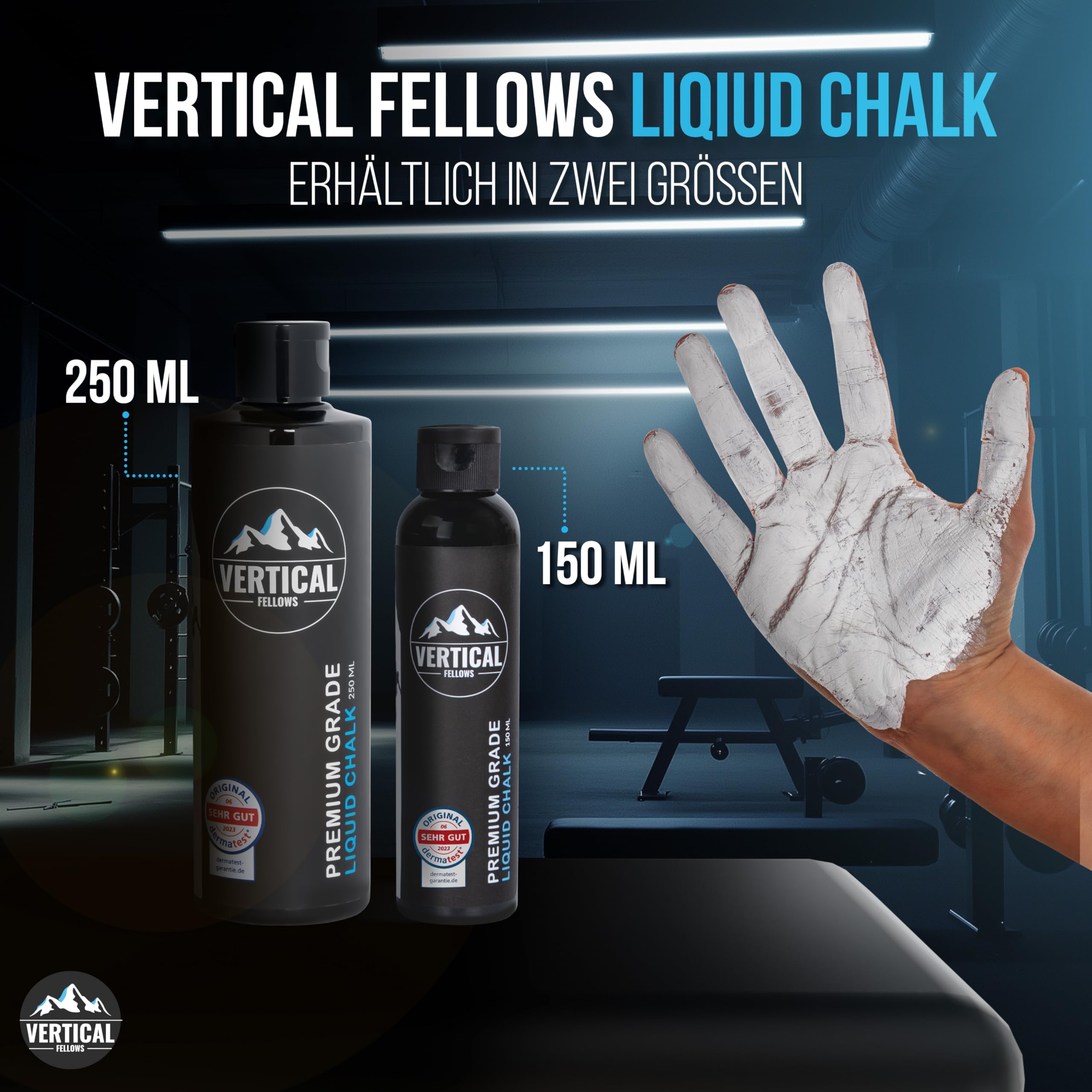 Liquid Chalk – płynna kreda do wspinaczki, wspinaczki, podnoszenia ciężarów, crossfitu, płynnej magnezji do gimnastyki itp.