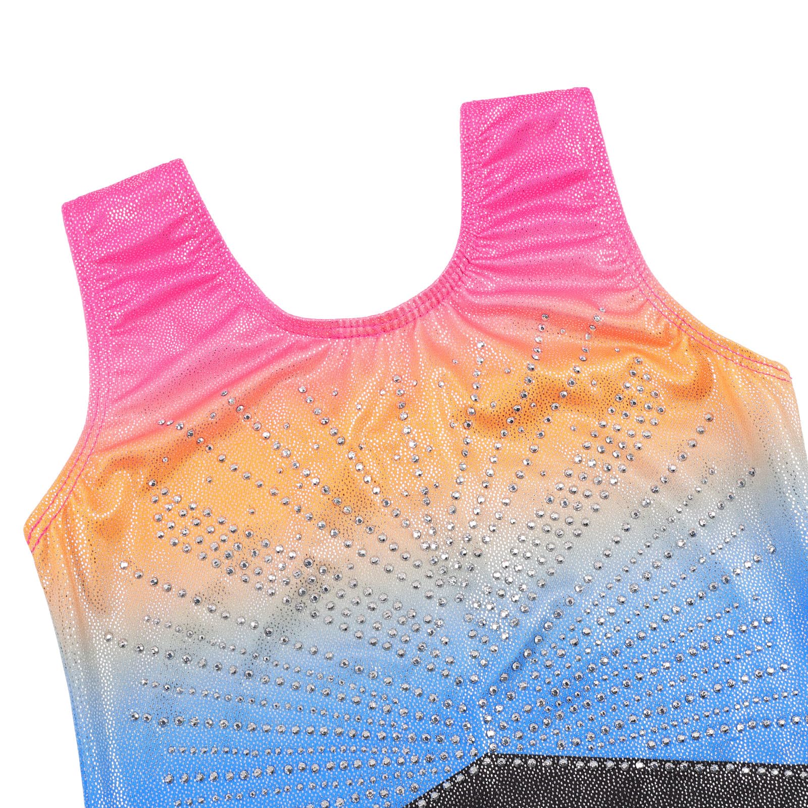 Niña Maillots de Gimnasia Mangas Largas con Lentejuelas en Tul — view 21