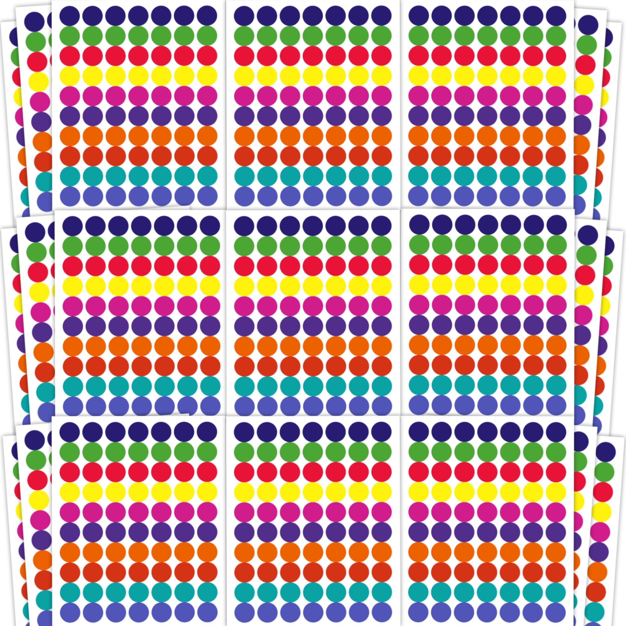 OHOME 1400 Dot Stickers