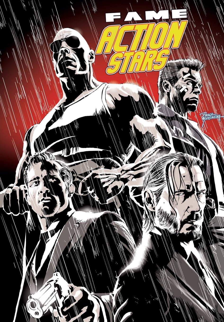 Fame: Action Stars: Keanu Reeves, Ryan Reyonolds and Arnold Schwarzenegger & Dwayne Johnson