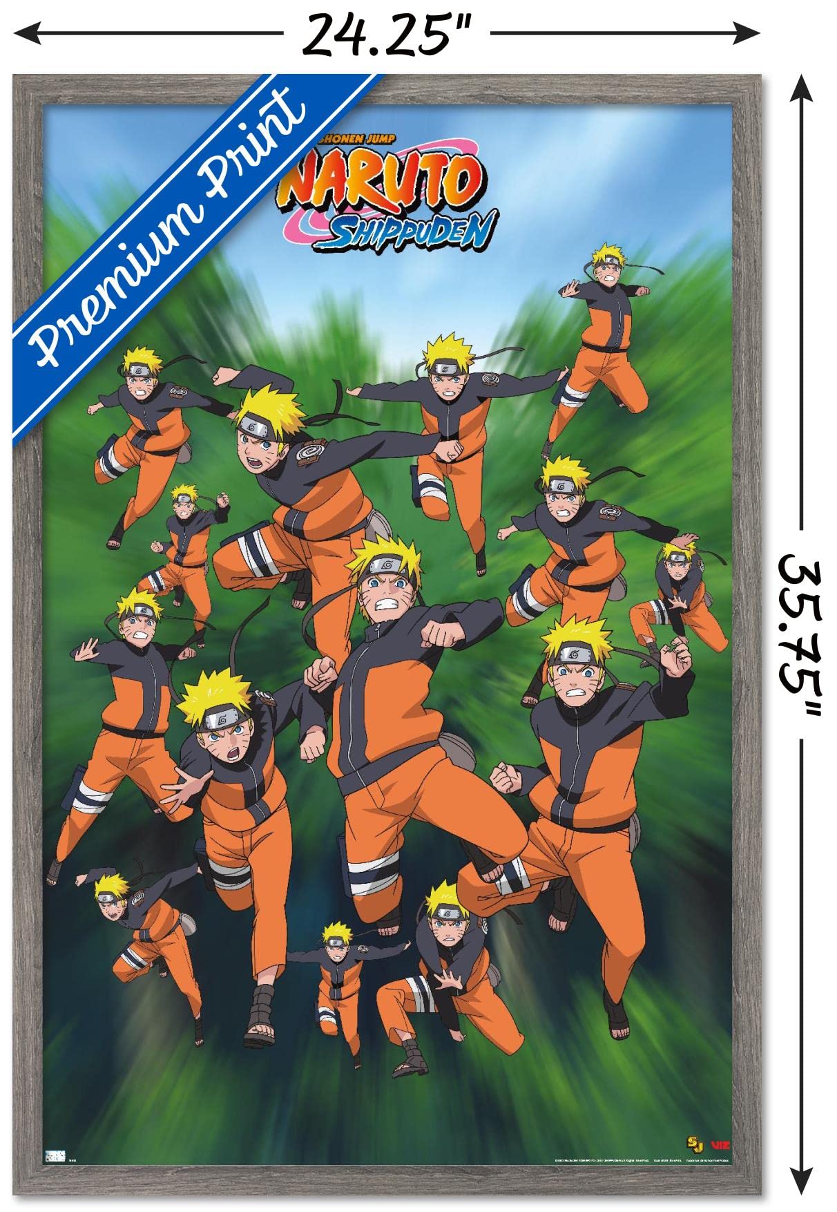 Naruto - Poses Wall Poster : Amazon.ca: Home