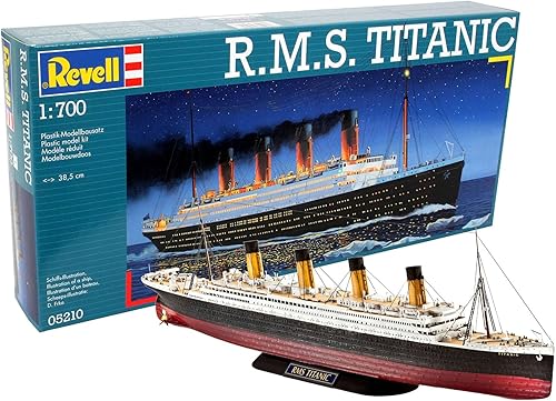 Revell Kit de modelo de plástico Titanic de Alemania 05210 RMS Revell Kit de modelo de plástico Titanic de Alemania 05210 RMS
