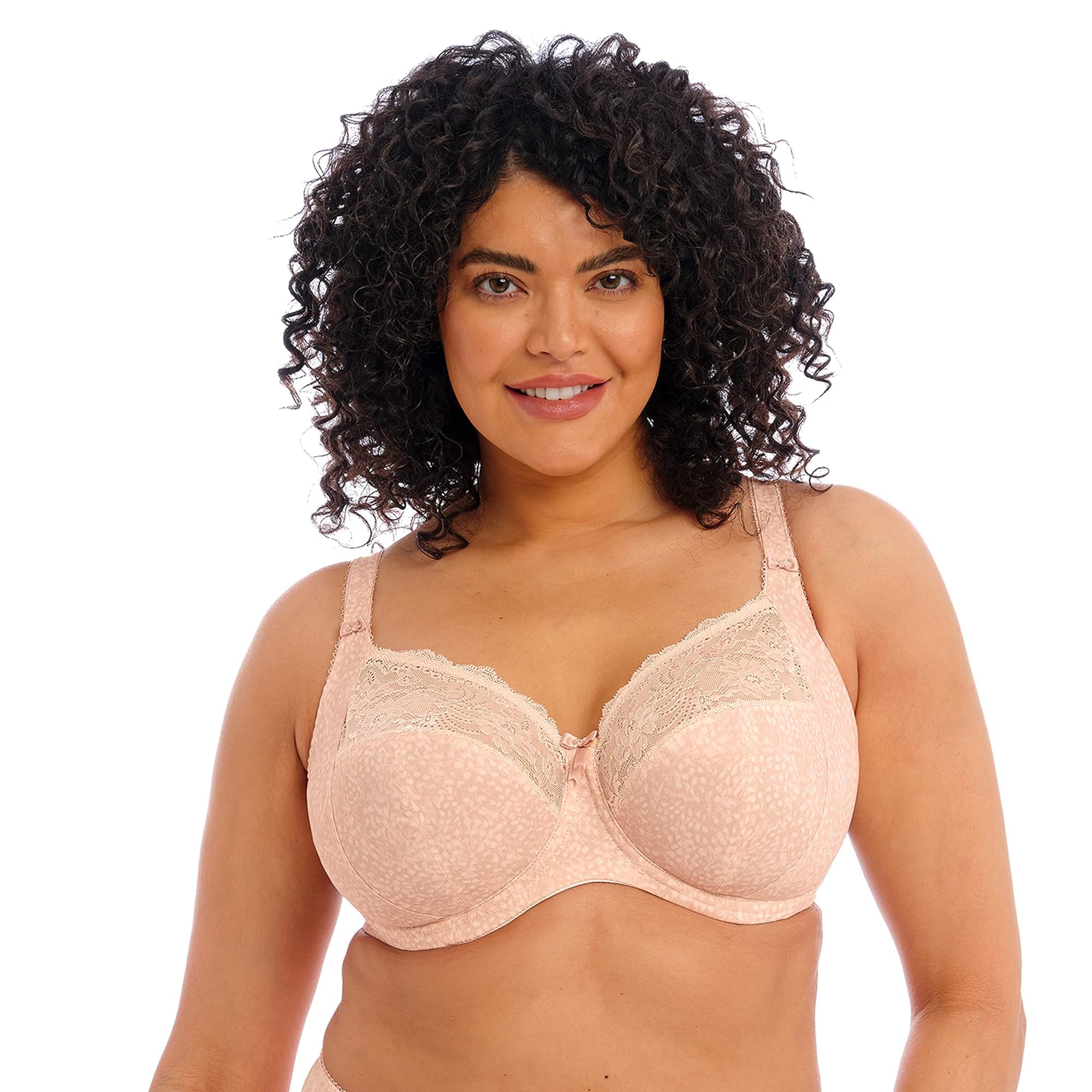 Elomi Morgan Wired Banded Bra (36HH, Cameo Rose)