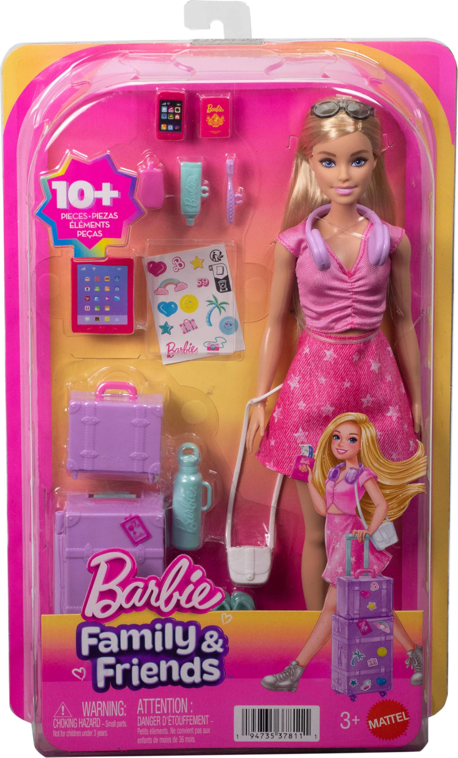 Amazon.co.jp: バービー(Barbie) わくわく りょこうセット バービー