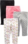Simple Joys by Carter's Bébés garçons 4-Pack Pantalons en polaire
