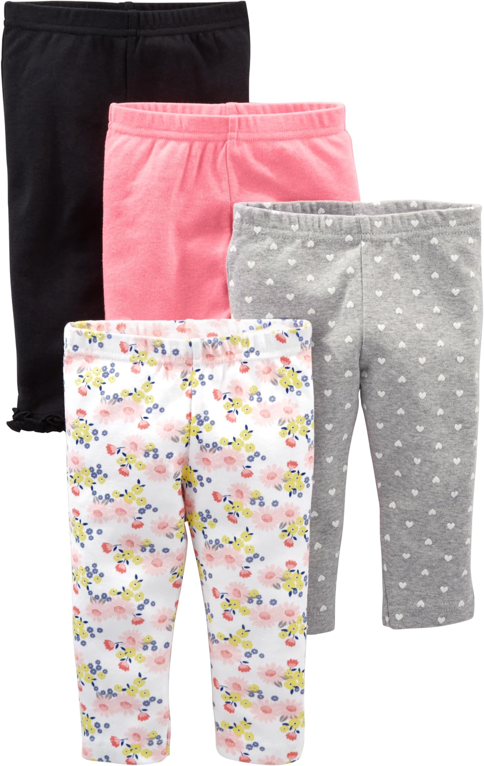 Simple JoysBaby Girls' 4-Pack Pant