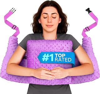 Zomaple Post Mastectomy Pillow Post Surgery – Post-Op Essentials, Breast Augmentation/Reduction & Mastectomy Recovery Supplies – Washable Cover for Comfort & Support