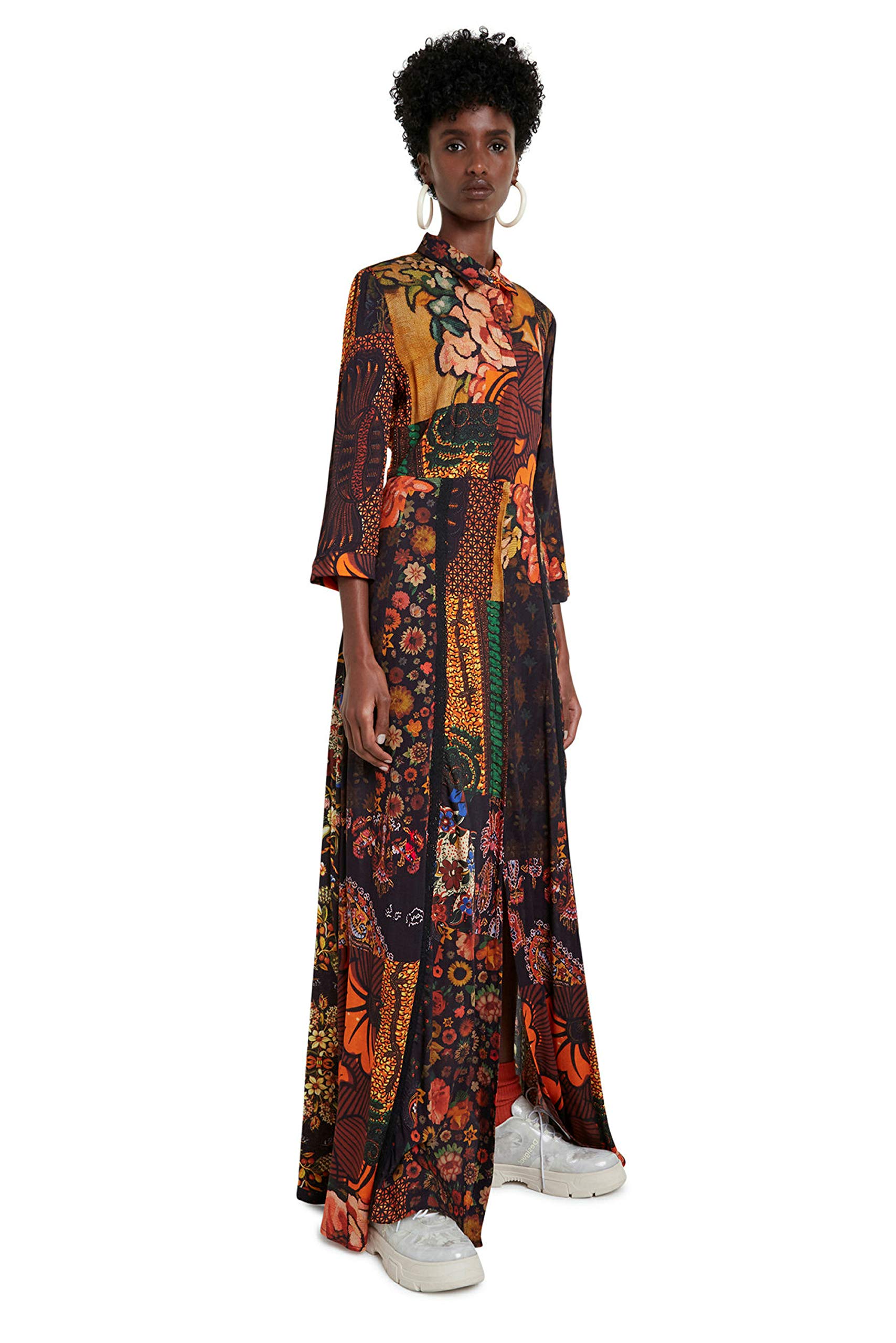 Desigual - Sukienka Turyńska damska Kolor: 3099 Rozmiar: Size
