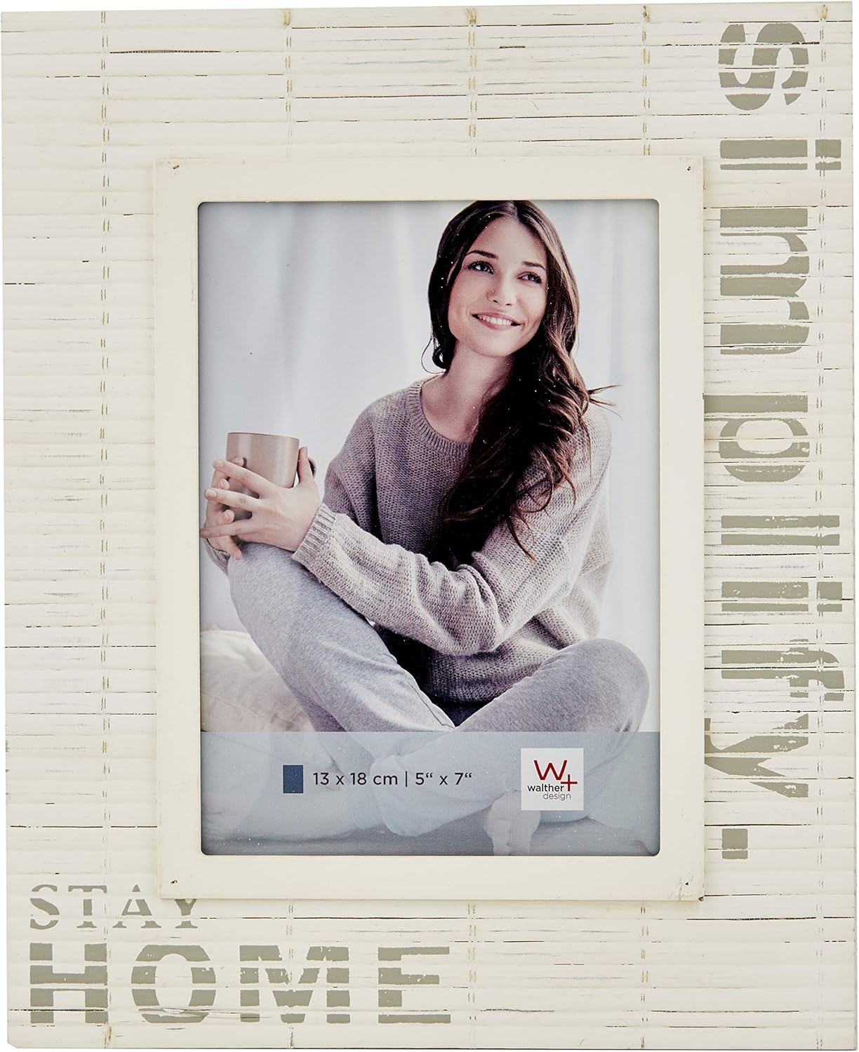 Walther Design Picture Frame, White, 5x7 inch (13 x 18 cm)