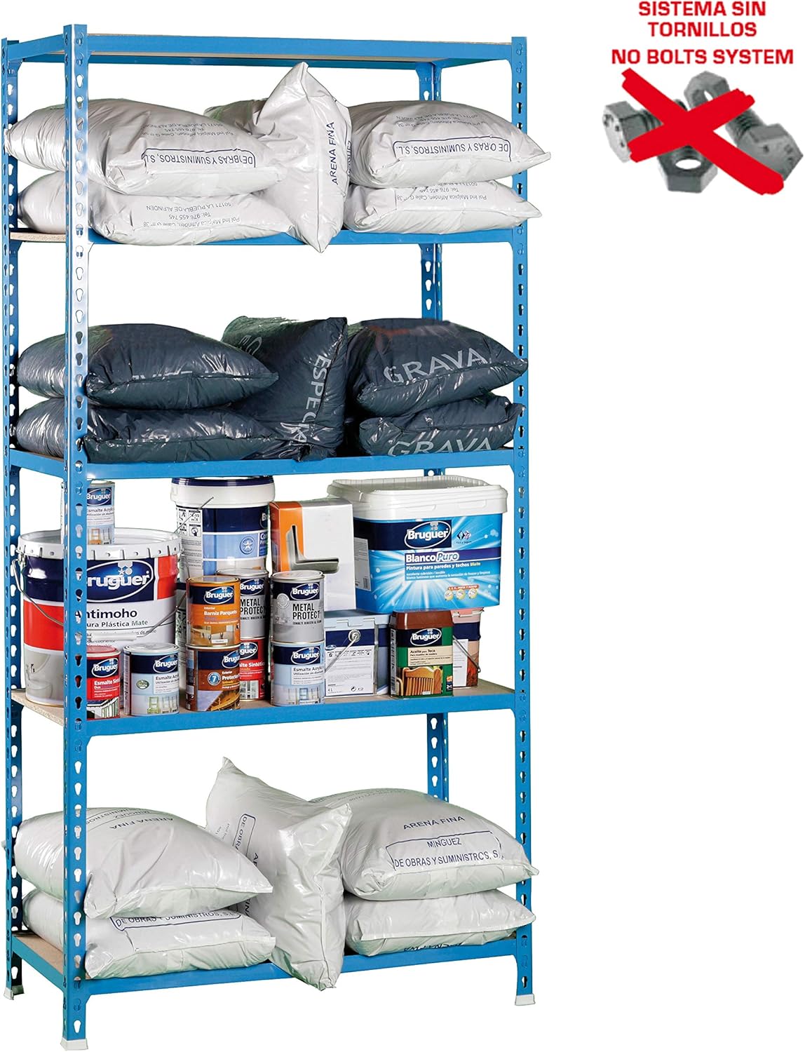 New Product Simonrack 5/400 Maderclick Kit Shelf, Blue/Wood Buy 2 get 3 Simonrack 5/400 Maderclick Kit Shelf, Blue/Wood