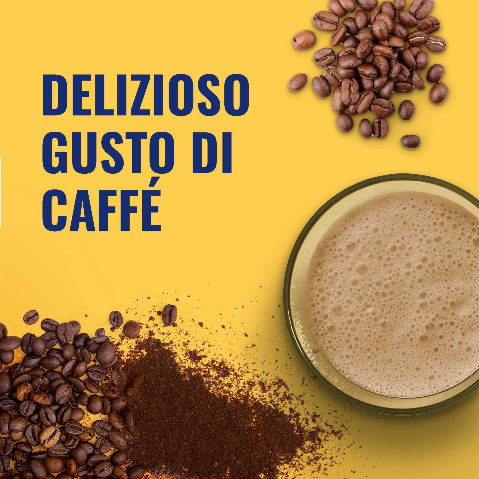 Meritene Forza & Vitalità gusto Caffè, Vaniglia & Cioccolato,bevanda alimentare in polvere Arricchito di Vitamine,Minerali e Proteine | Rafforza il tuo Sistema Immunitario e la Salute delle Ossa