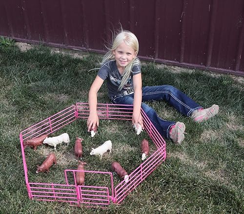 Miniatura 3 de Little Buster Toys Angus Bull - Toro Angus rojo realista, escala 1/16