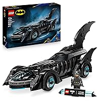 LEGO DC Batmobile Batman Forever - Macchina Giocattolo del Supereroe con Minifigure