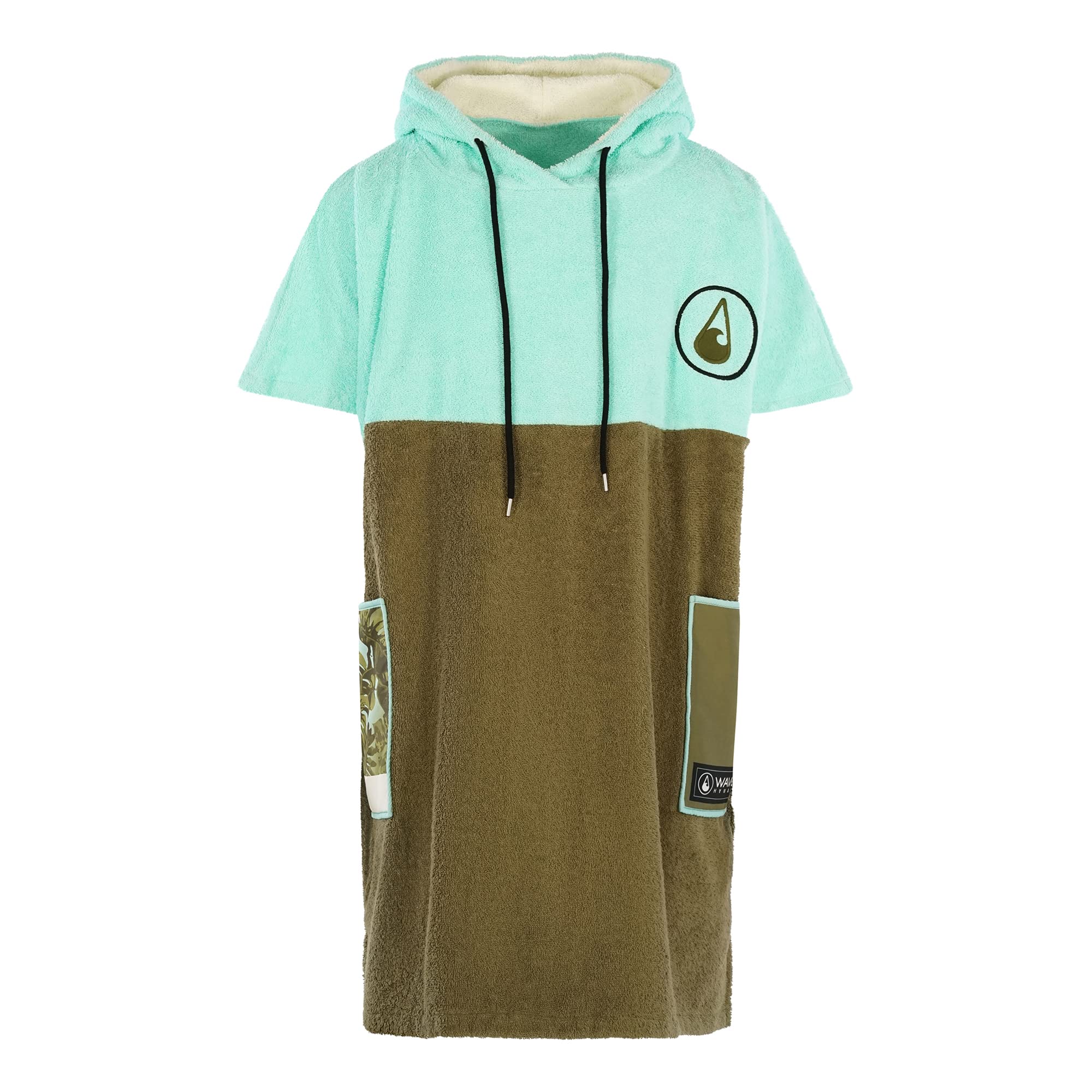 Poncho Sapara Geel | Katoen | Zomer poncho | | Zomer 2025
