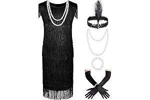 Party-Ready Kids' Flapper Costume (Ages 4-12)