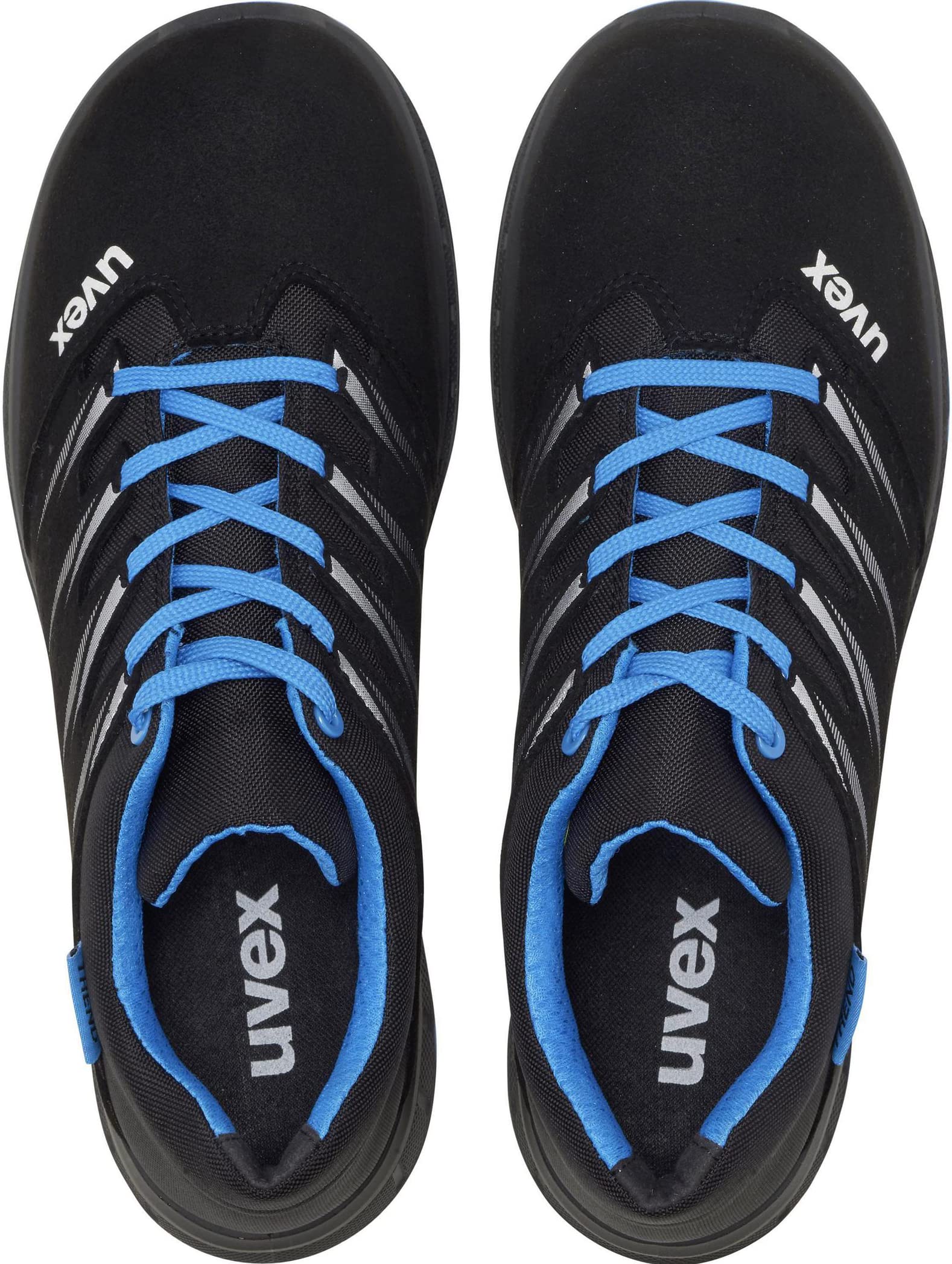 Uvex 2 Trend - Sicherheitsschuhe S1 SRC ESD - Blau/Schwarz - Gr. 43
