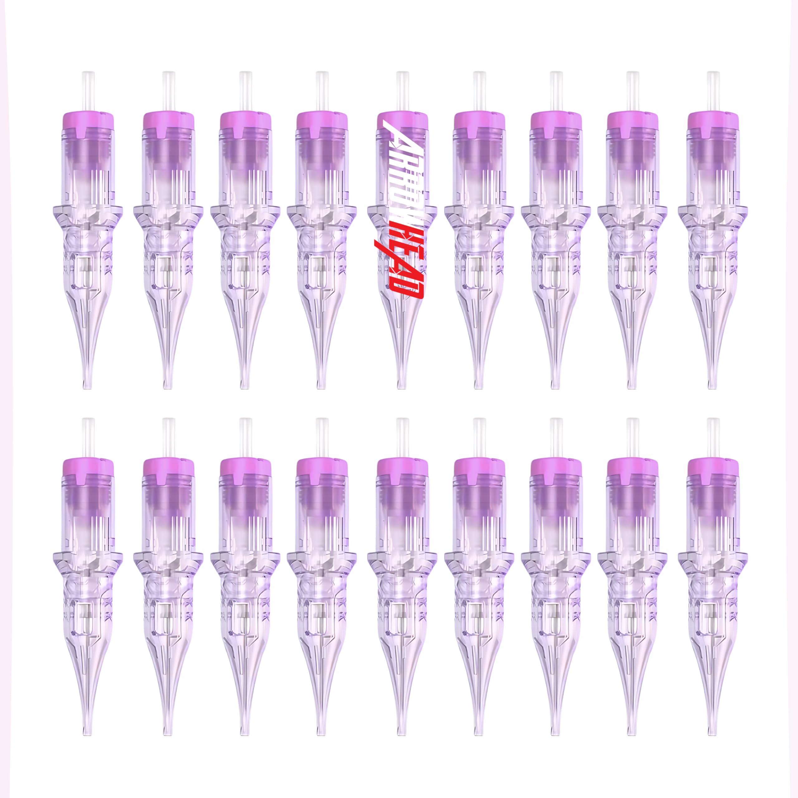 9RL Tattoo Cartridge Needles – Arrowhead Round Liner, EO Sterilized, Pack of 20 – Professional Quality, Anti-Backflow, Compatible with Rotary & Pen Machines-image-22