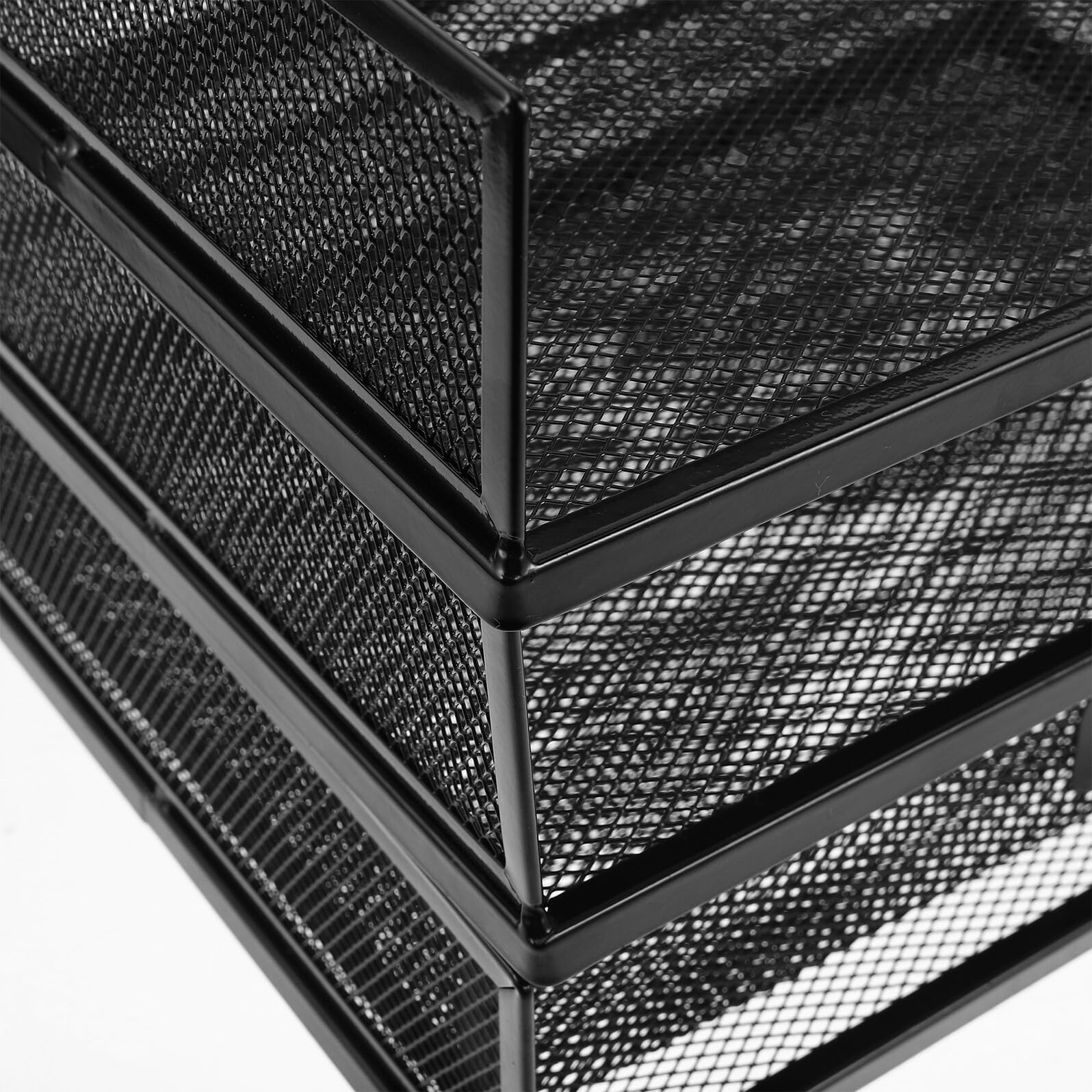 Schreibtisch-Aktenordner aus Metall mit Fächern – Multifunktionales Dokumentenablage für Bürobedarf, Heim- und Arbeitszimmer, Schreibtischzubehör, effiziente Aufbewahrungslösung