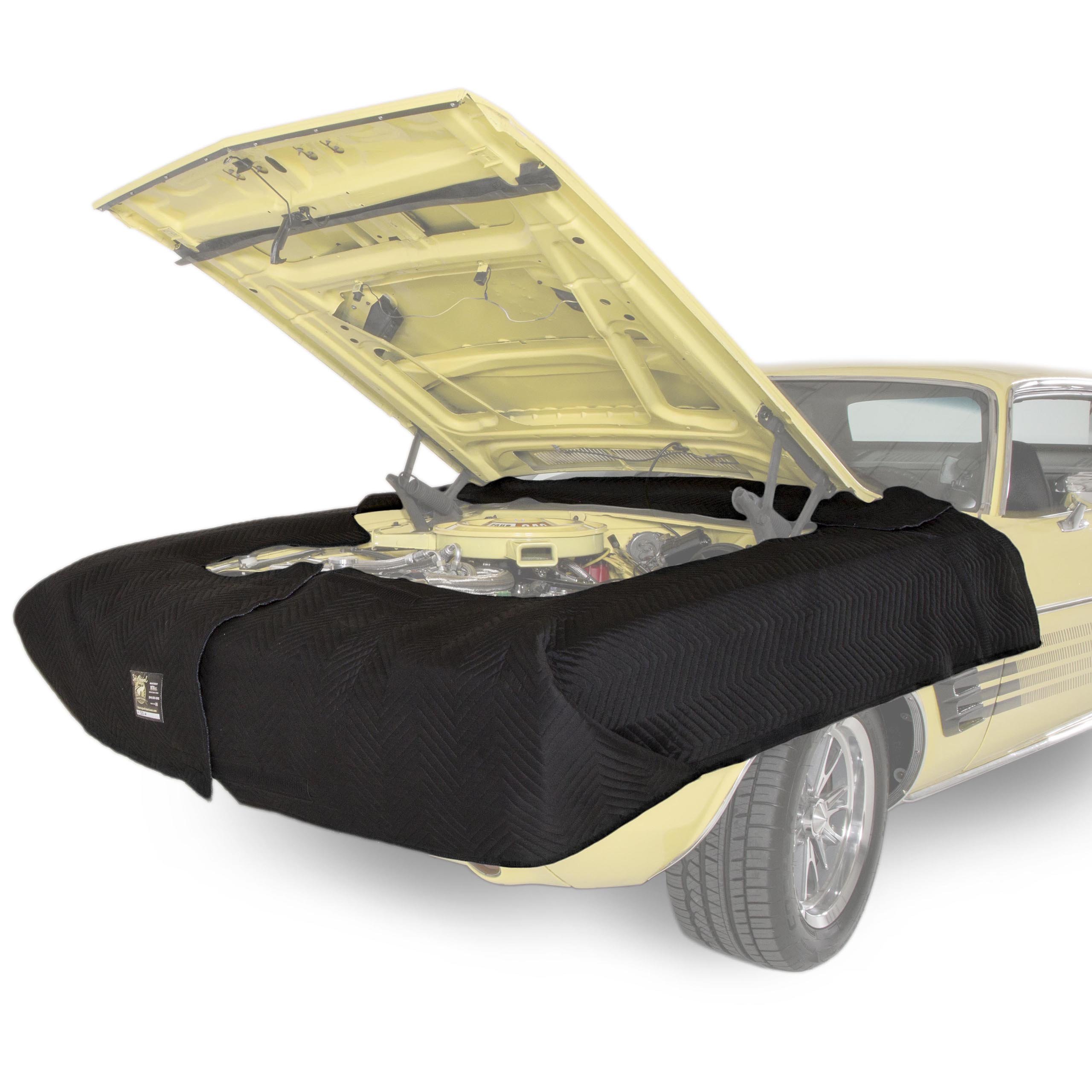 Sponsored Ad - Bob's Original Fender Cover - Complete Engine Compartment Coverage - Fender Covers for Mechanics - Adjustable, Thick and Soft, Fits Multiple Vehicles