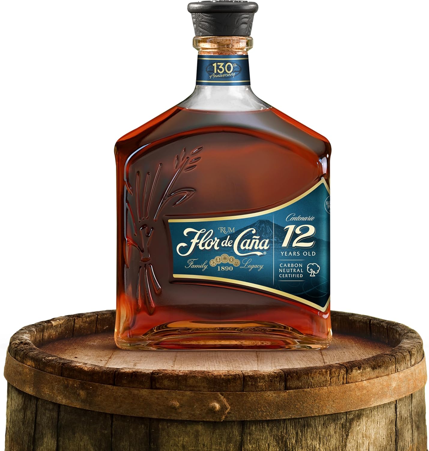 Ron premium Flor de Caña 12 Años por 21,34€ (marcando aplicar cupón en compra recurrente)