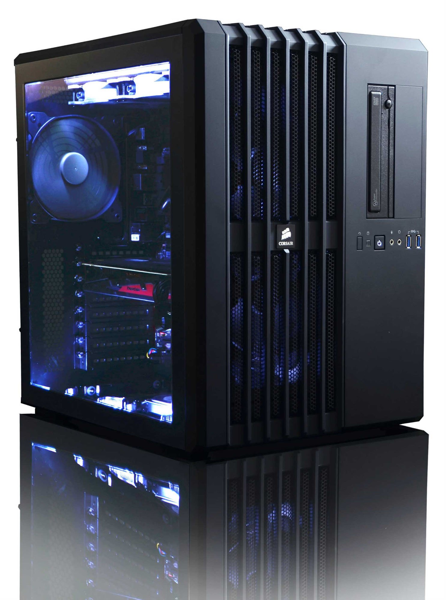 VIBOX Colossus 21 PC Gaming Computer con Voucher di Gioco, Win 10 Pro, 27" HD Monitor (4,4GHz AMD Ryzen 6-Core Processore, Nvidia GeForce RTX 2070 Scheda Grafica, 16GB DDR4 RAM, 240GB SSD, 2TB HDD)
