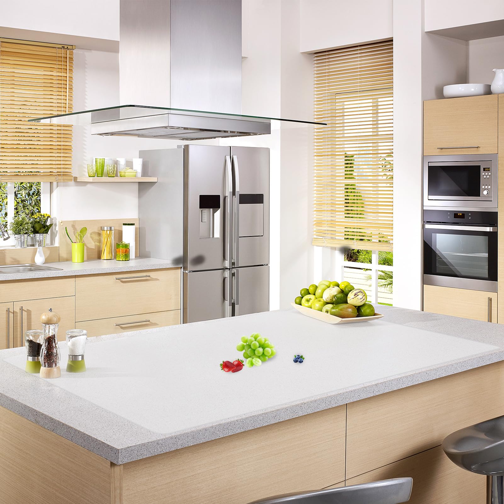 Tappetino in silicone, 120 x 60 cm, tappetini in silicone per bancone cucina